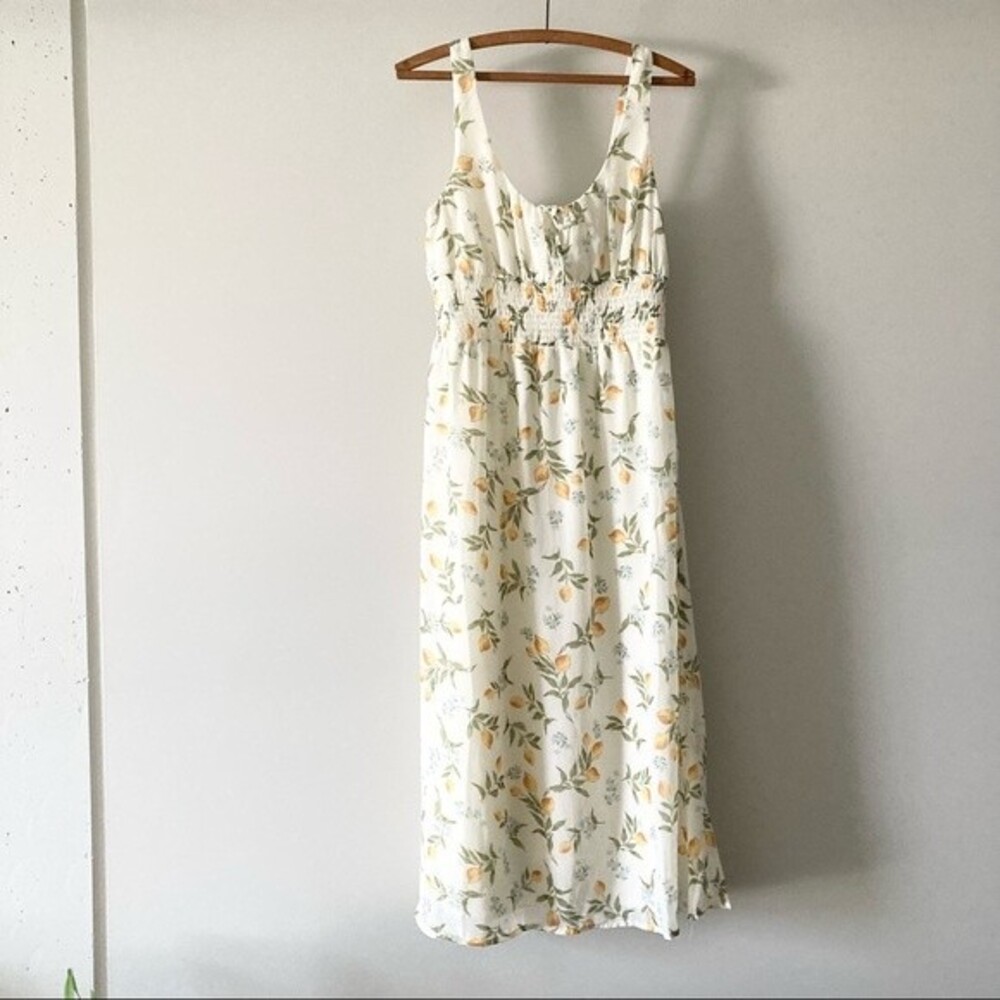 NWT Sincerely Jules Lemon Print Dress‎ Size XS
